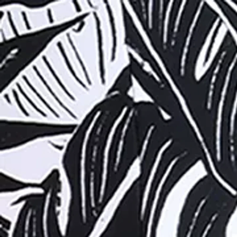 Night Tropics Princess Seam Swim Dress