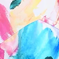 Spring Bouquet Empire Waist Swim Dress