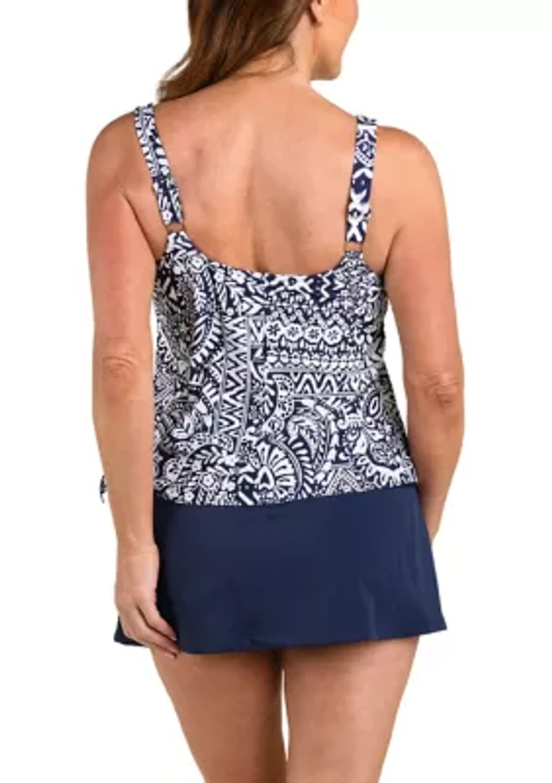 Women's Island Bohemia Faux Skirtini