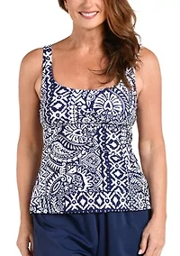 Island Bohemia Tankini Swim Top