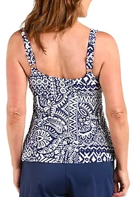 Island Bohemia Tankini Swim Top