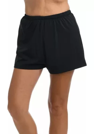 Solid Jogger Swim Shorts