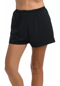 Solid Jogger Swim Shorts