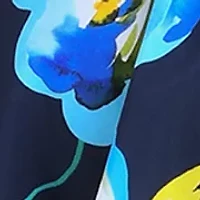 Plus Indigo Vineyard Double Tiered Tankini Swim Top