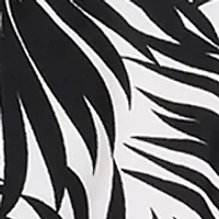 Plus Palm Retreat Triple Tiered Tankini Swim Top