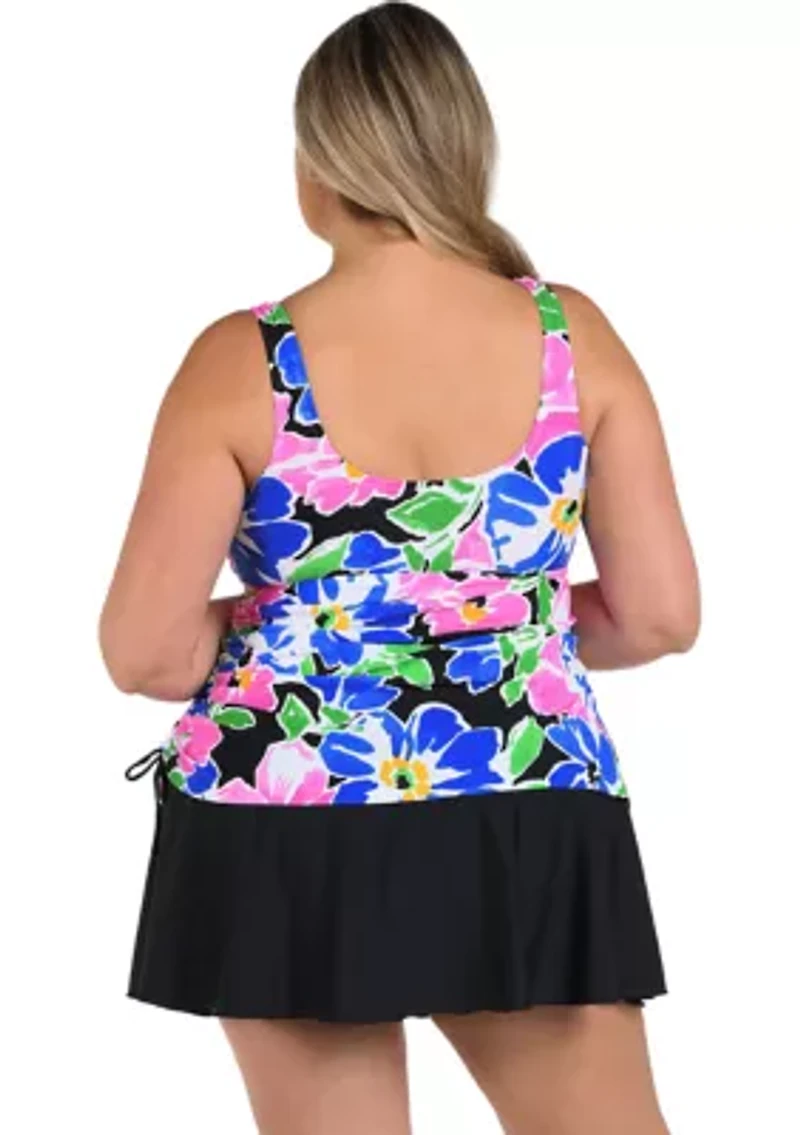 Plus Maxine Summer Splash Swim Dress