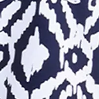 Plus Island Bohemia Tie Side Skirtini Swimdress