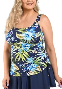 Plus Island Serenity Skirtini Swimdress