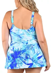 Plus Pacific Palms Empire Swimdress