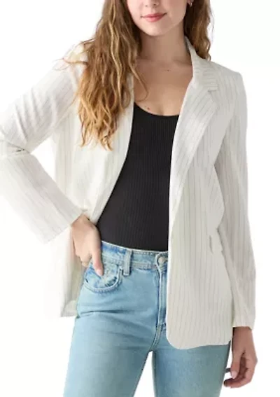 Women's  Pinstripe Blazer