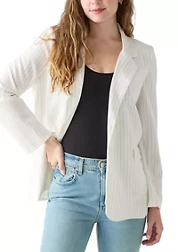 Women's  Pinstripe Blazer