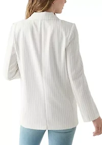 Women's  Pinstripe Blazer