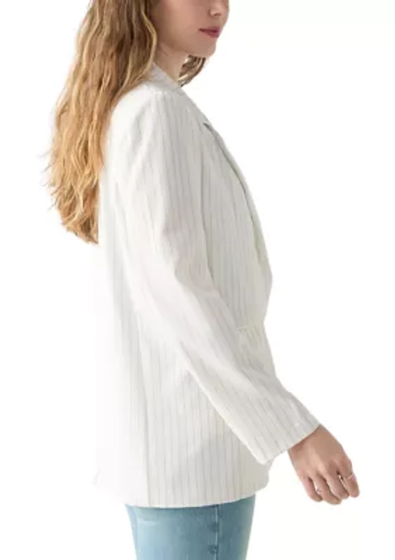Women's  Pinstripe Blazer