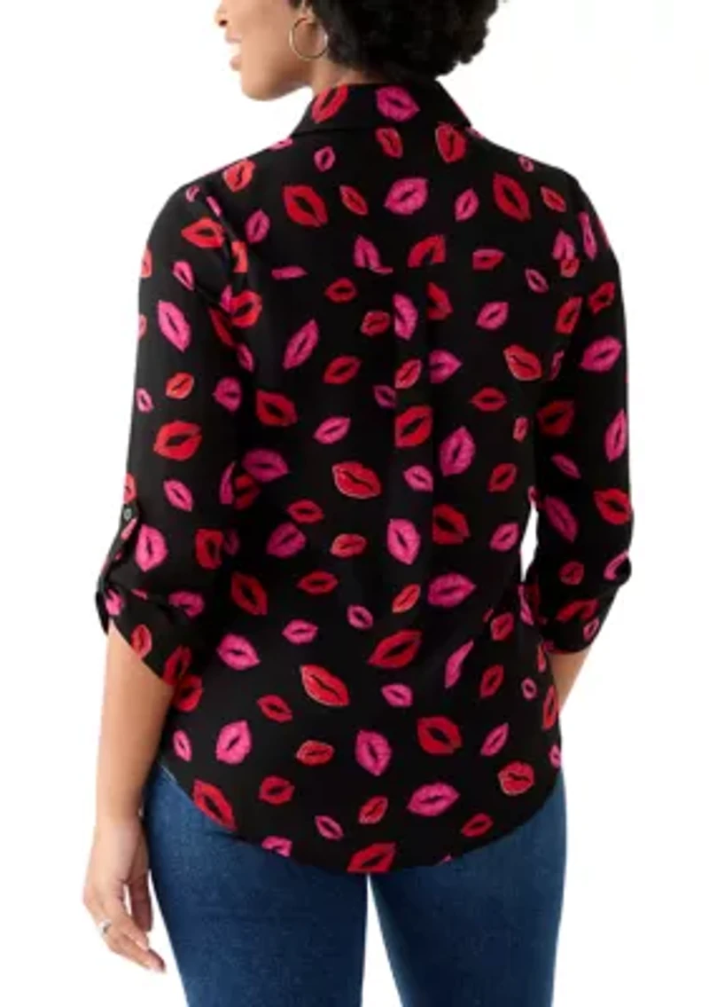 Women's Pattern Portofino Top
