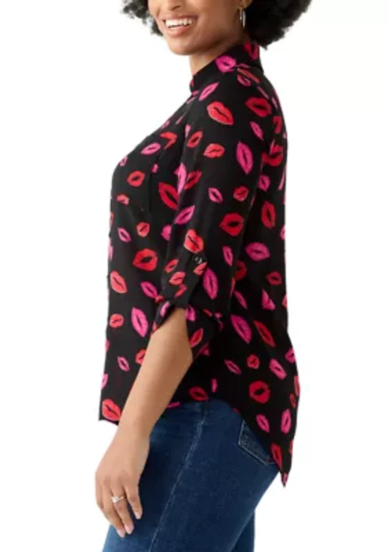 Women's Pattern Portofino Top