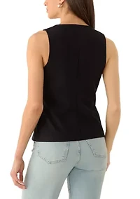 Women's Button Up Vest