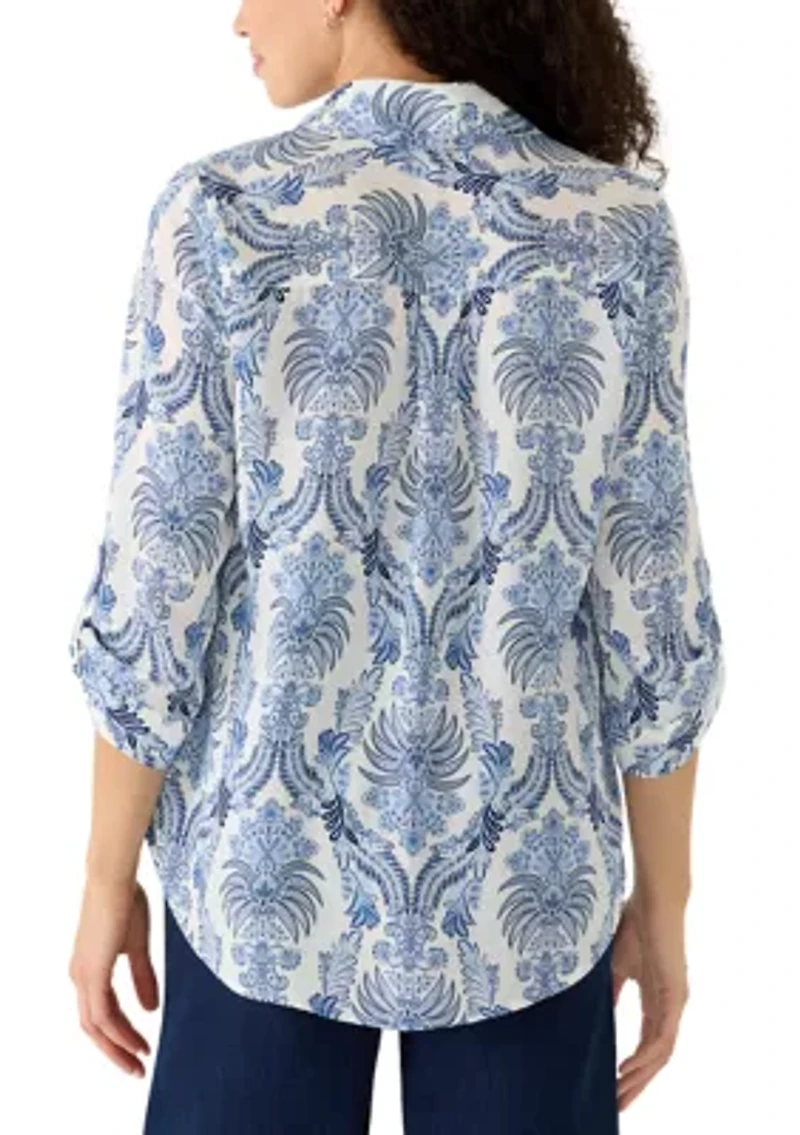 Women's Top Collared Shirt