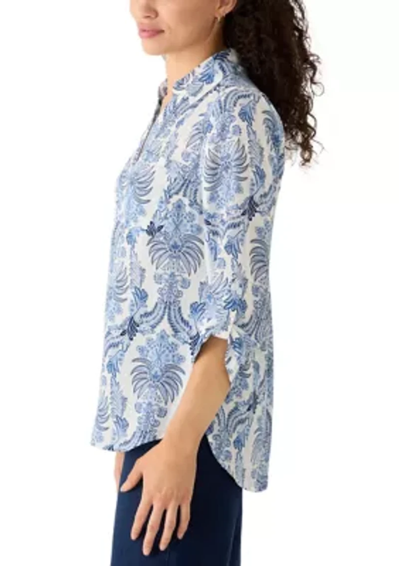 Women's Top Collared Shirt
