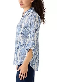 Women's Top Collared Shirt