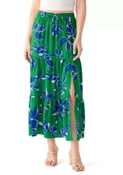 Women's  Floral Printed Skirt