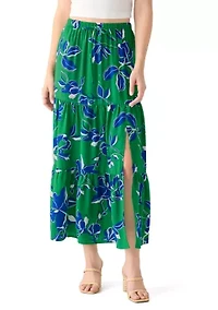 Women's  Floral Printed Skirt