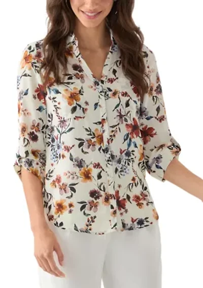 Women's Floral Portofino Shirt