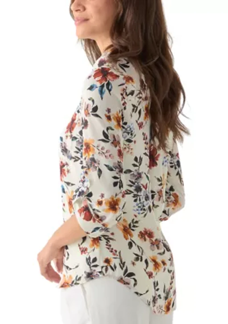 Women's Floral Portofino Shirt
