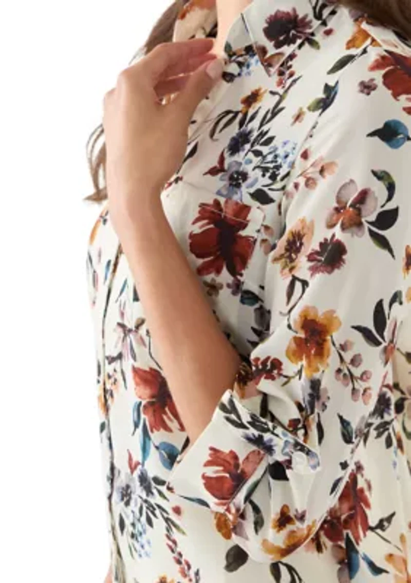 Women's Floral Portofino Shirt