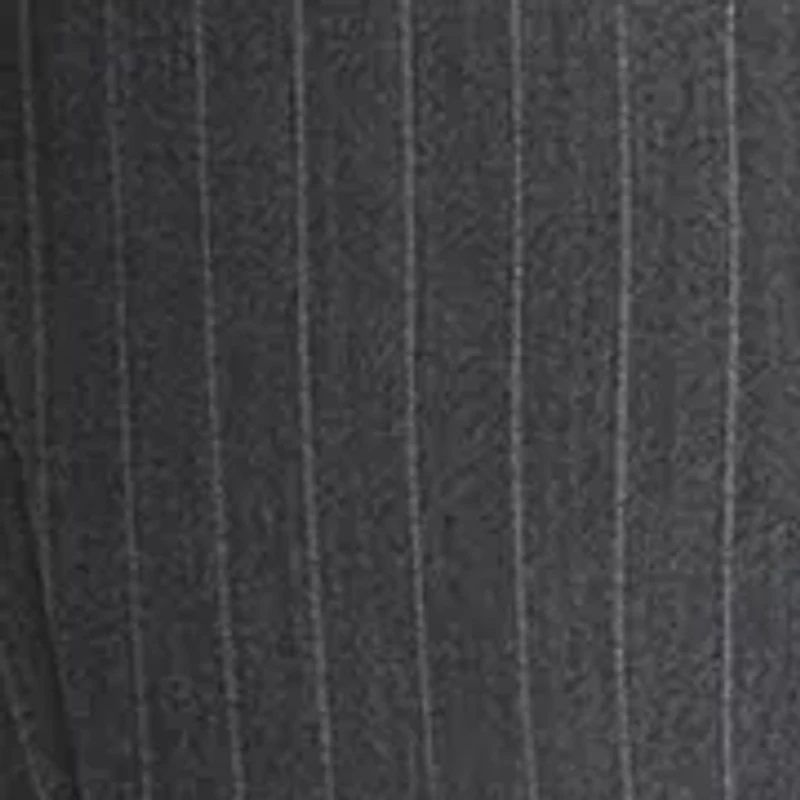 Women's Pinstripe Pants with Red Seam