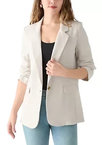Women's One Button Blazer