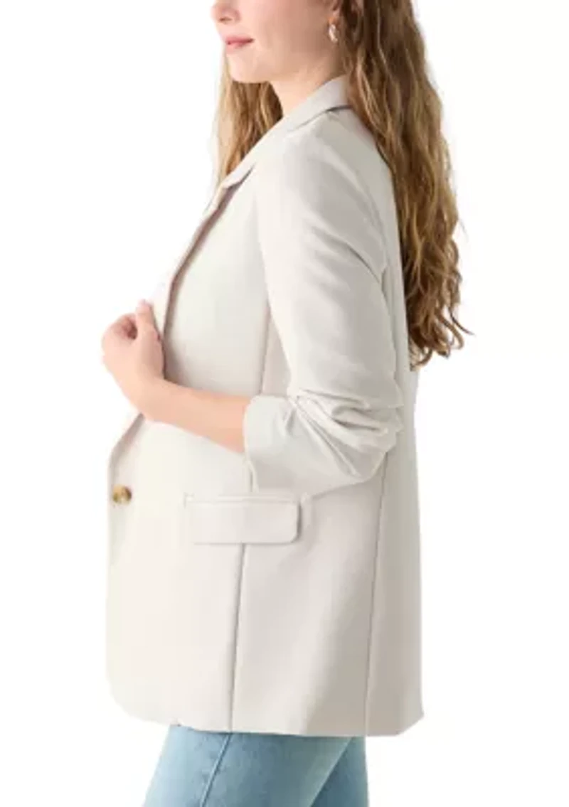 Women's One Button Blazer