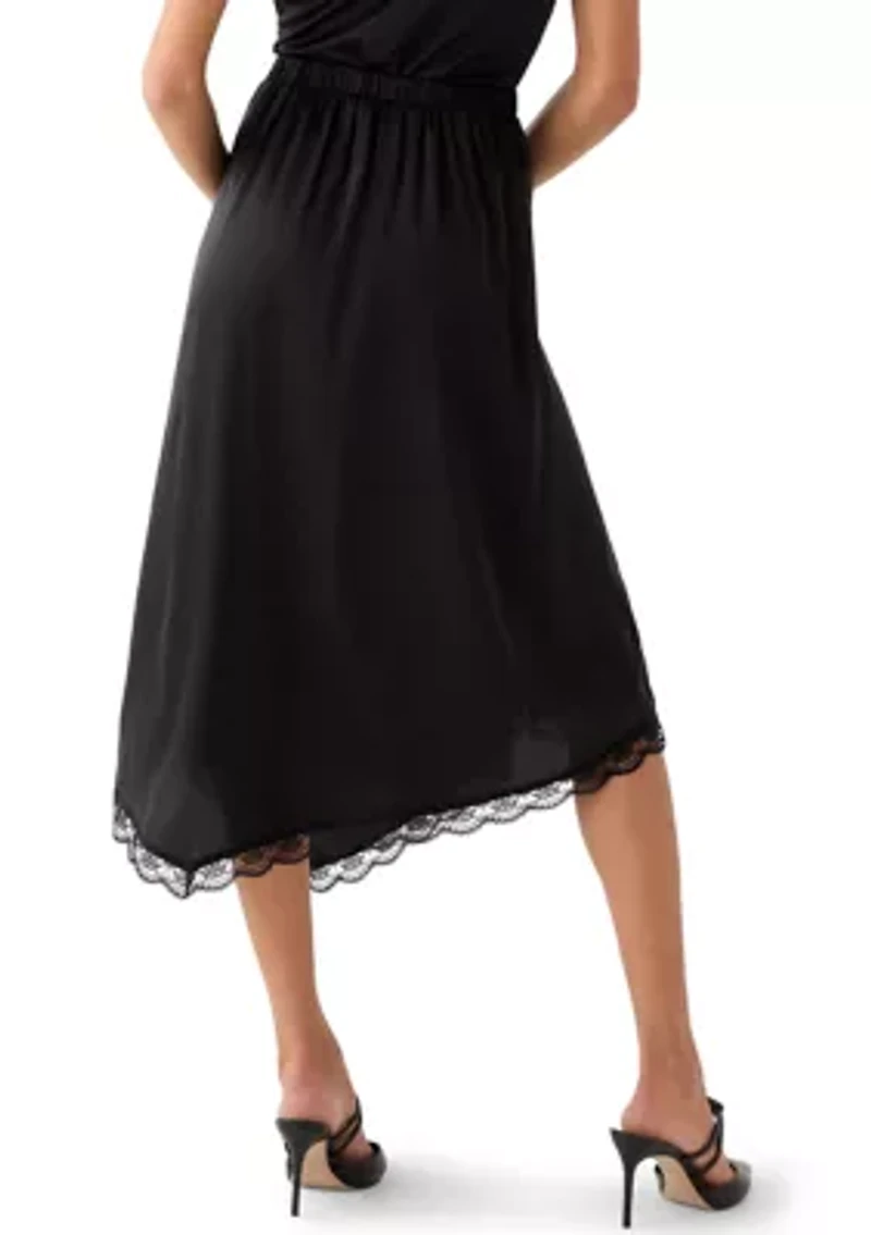 Women's Asymmetrical Midi Skirt