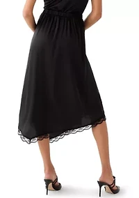 Women's Asymmetrical Midi Skirt