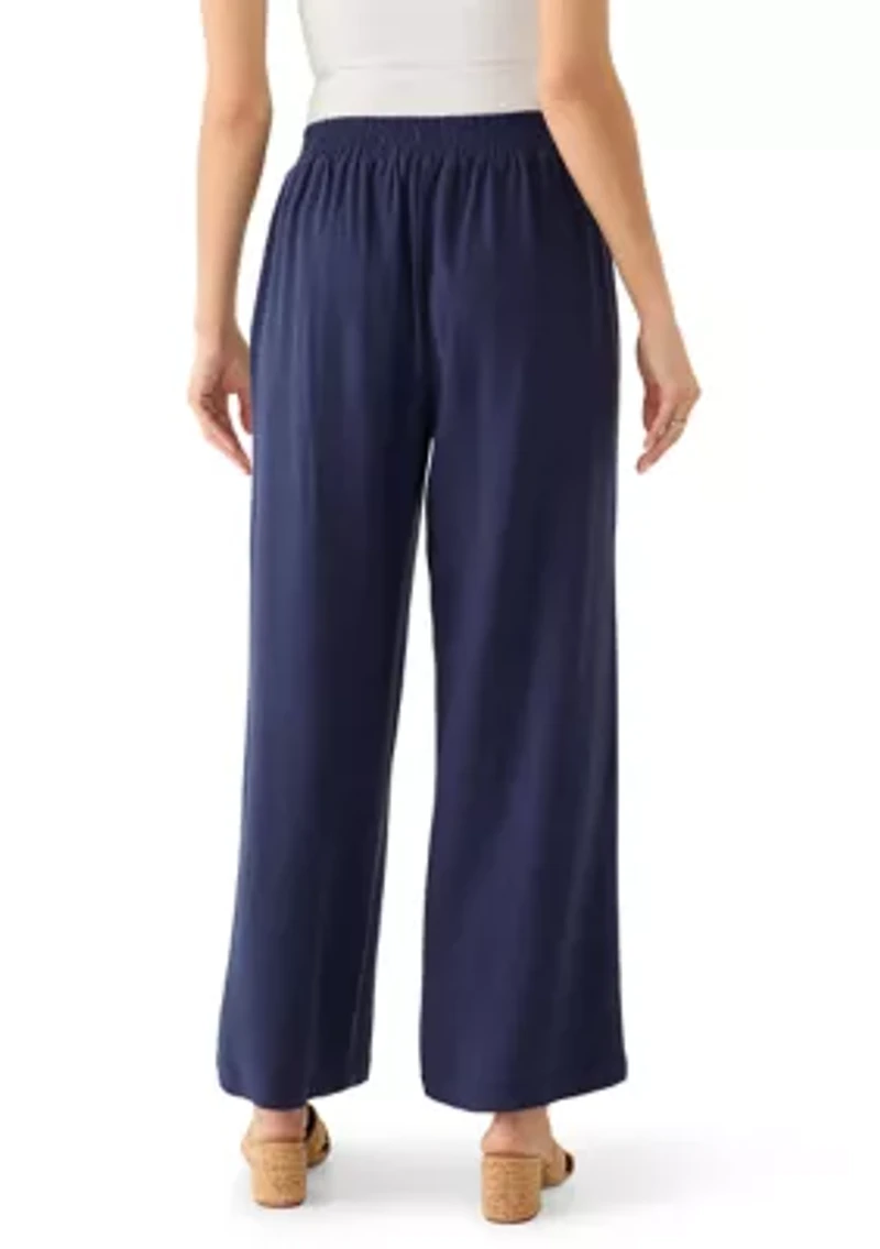 Women's Solid Mid-Rise Trousers