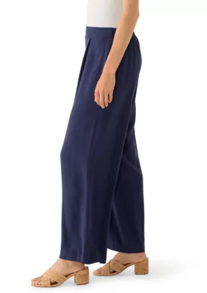 Women's Solid Mid-Rise Trousers