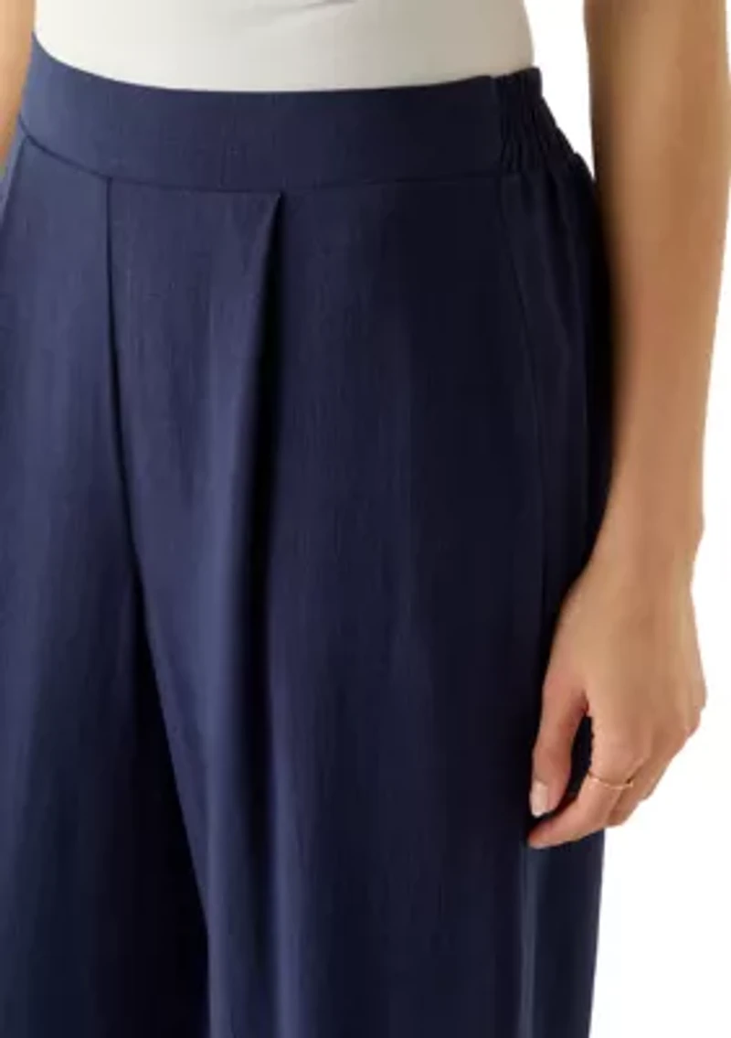 Women's Solid Mid-Rise Trousers