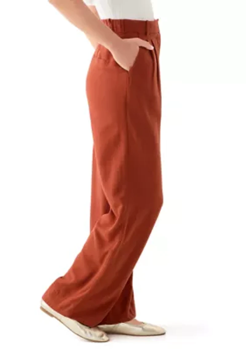 Women's Wide Leg Trouser Pants