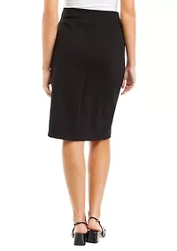 Women's Knit Pencil Skirt