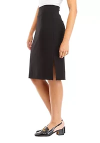 Women's Knit Pencil Skirt
