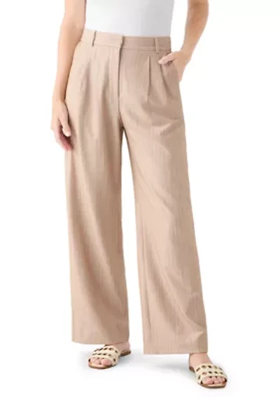 Women's Pinstripe Trousers