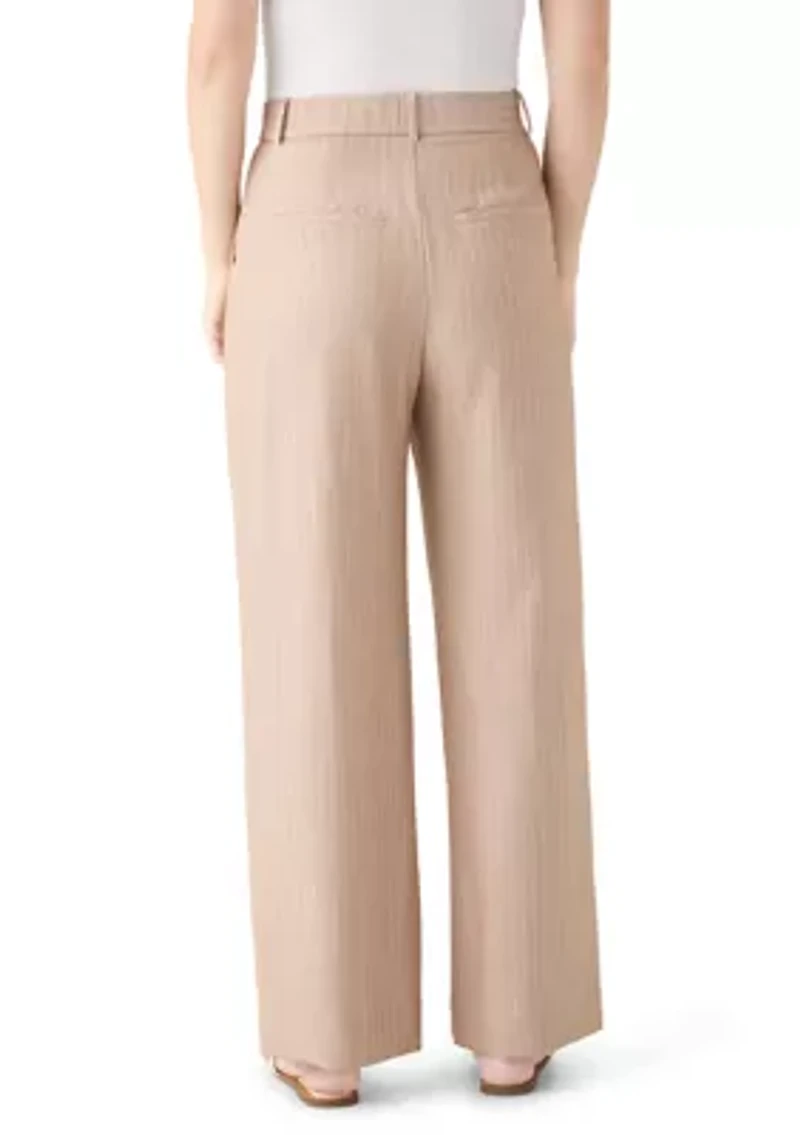 Women's Pinstripe Trousers