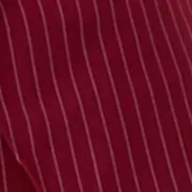 Women's Chalk Striped Suiting Skirt Set