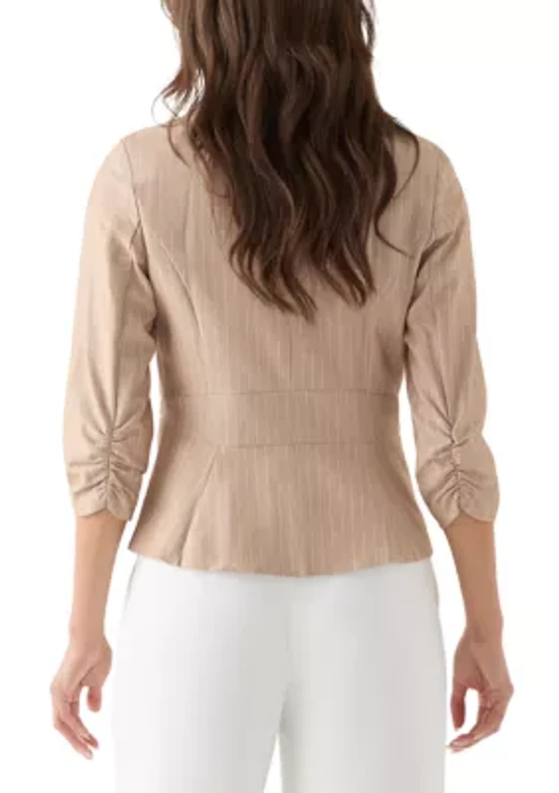 Women's Pinstripe Blazer