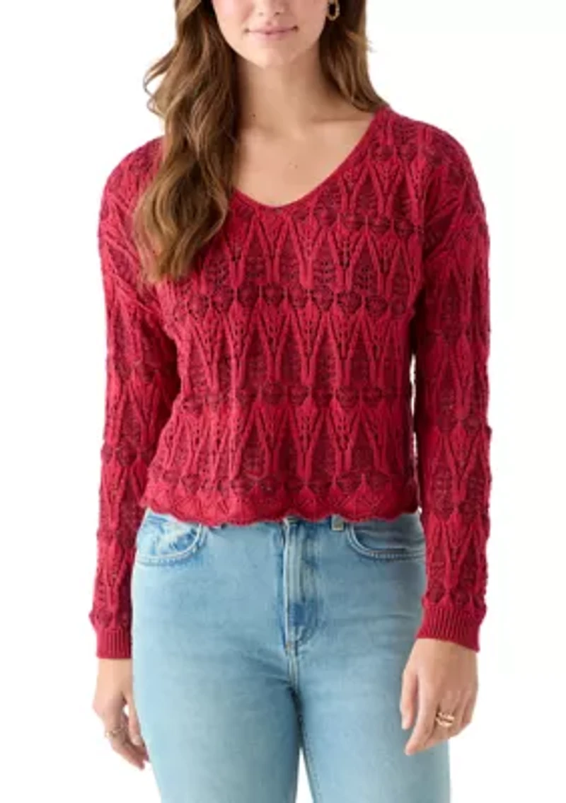 Women's Cranberry Sweater