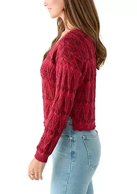 Women's Cranberry Sweater