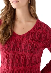 Women's Cranberry Sweater