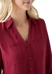 Women's Roll-Tab Portifino Button-Down Top