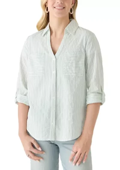 Women's Striped Portofino Shirt