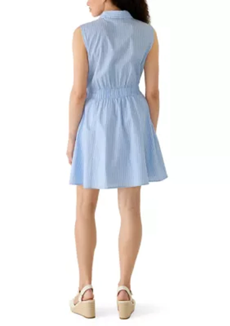 Women's Sleeveless Bubble Shirtdress