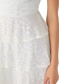 Women's Lace Mini Dress